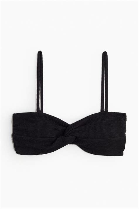 Padded Twist Detail Bikini Top H M Thailand