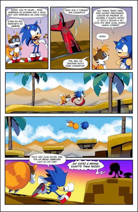 Quadrinhos Do Sonic Em Portugues - Cartoon do Nem - Histórias em Quadrinhos do Sonic: Sonic The ...