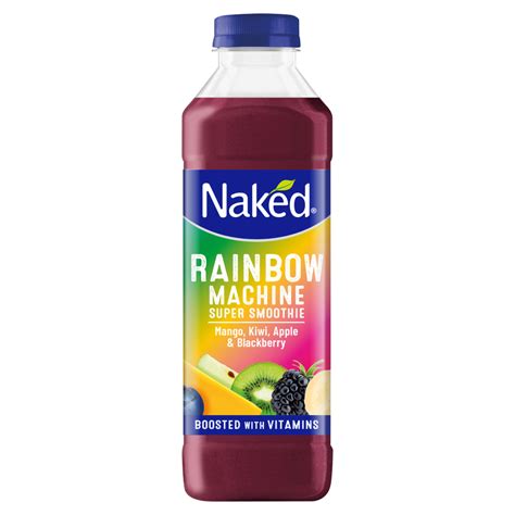 Naked Rainbow Machine Super Smoothie Mango Kiwi Apple Blackberry 300ml