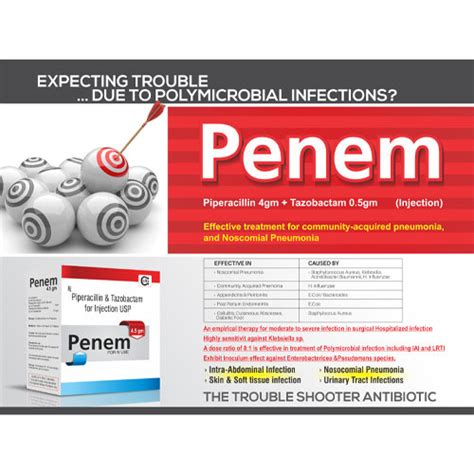 penem injections positive medicare private limited