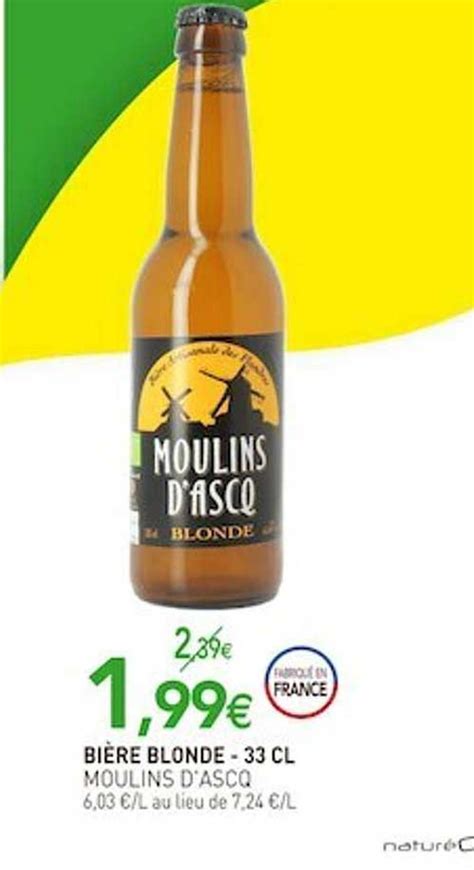 Promo Bi Re Blonde Moulins D Ascq Chez Natur O Icatalogue Fr