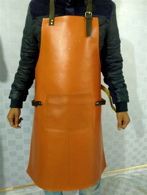 Leather Apron For Blacksmith Butcher Apron Kitchen Bbq Etsy