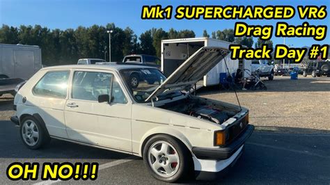 Vw Mk Golf Supercharged Vr Swap Ep We Go Drag Racing Doesnt