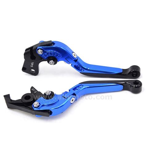 Mtls R Y Bl Cnc Adjustable Foldable Extendable Brakes