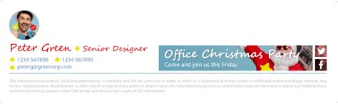 Top 10 Christmas Email Signature Templates | Exclaimer