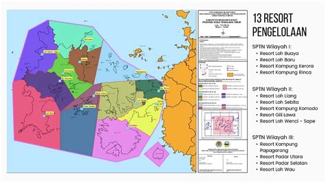 Peta - Komodo National Park