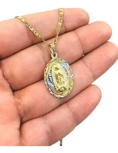 Dije Virgen De Guadalupe Oro Kilates Medalla Mayoreo Meses Sin