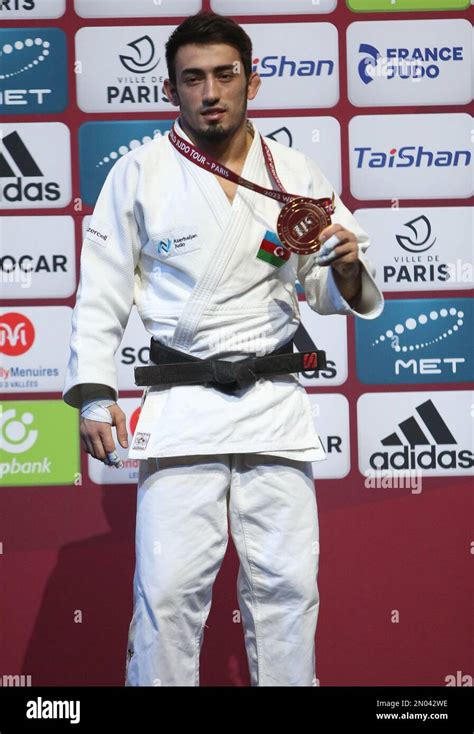 Balabay Aghayev Of Azerbaijan Gold Medal 60kg During The Judo Paris