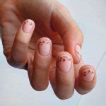Elegant Wedding Nails Nude Gold Pink And Sparkly Designs For The Bride
