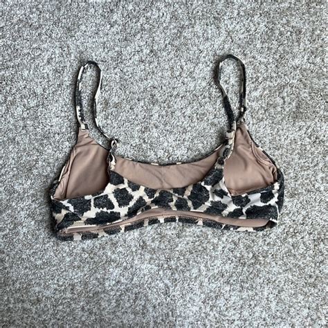 Aerie Swim Offline By Aerie Womens Scoop Bikini Top Size Large
