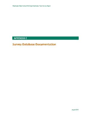 Fillable Online Wsdot Wa APPENDIX C Washington State Department Of