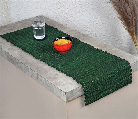 Buy Sabai Grass Table Runner Green At 10 Off Online Wooden Street