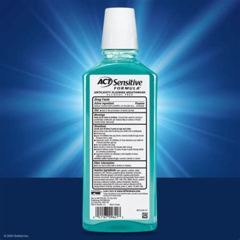 ACT Total Care Sensitive Formula Mint Mouthwash, 18 fl oz - Kroger