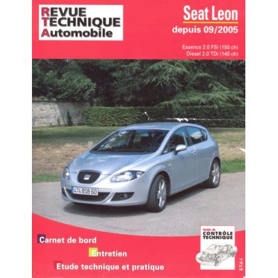 Rta Papier Seat Leon Ii Phase Hayon Portes