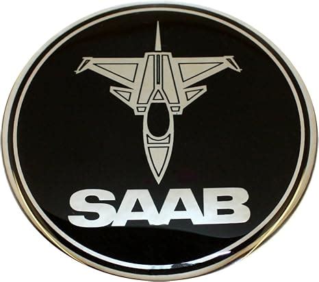 Eu Decals Mm Jet Flugle Sab Black Chrome Lenkradabzeichen Emblem