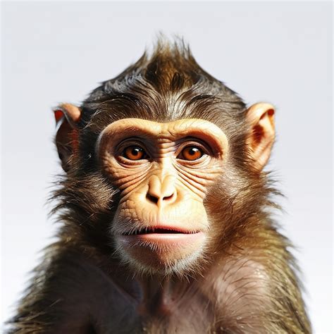 Premium Photo A Monkey With A Big Nose And A Big Nose