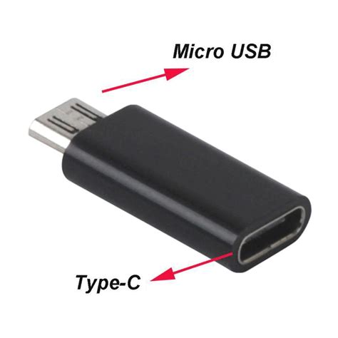 Mobile Tech Protection USB Type-C -> Micro-USB adapter, fekete - eMAG.hu