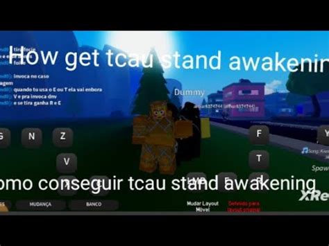 How Get Tcau Stand Awakening Como Conseguir Tcau Stand Awakening Youtube