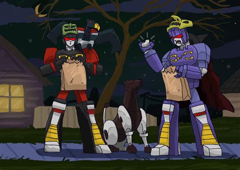Happy Halloween Transformers By Omegasupreme On Deviantart