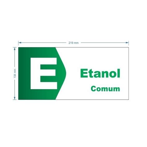 Adesivo Etanol Comum AID TR VB0221