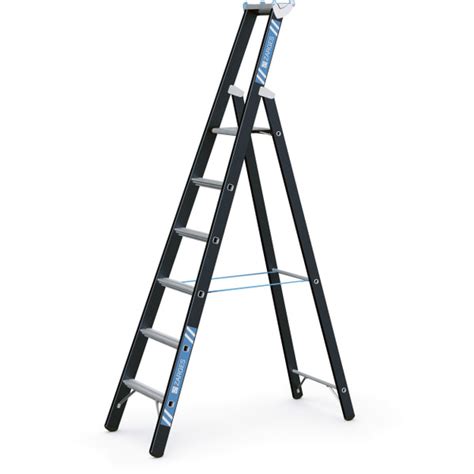 Характеристики Стремянка с завальцованными ступенями Zarges Megastep S ...