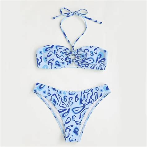 Bandeau Bikini Sexy Split Swimsuit Cjdropshipping