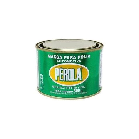 Massa De Polir Automotiva Perola N G Extra Fina Perola Produtos