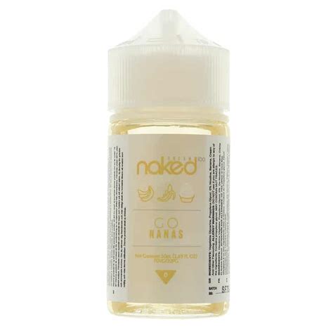 Go Nanas 50ml Short Fill By Naked 100 E Liquids UK