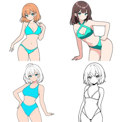 69 000 Bikini Drawing Pictures