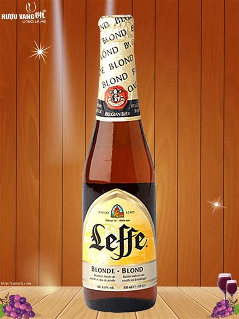 Bia Leffe Chai Lon Bỉ Nâu Brune Vàng Blonde Giá Tốt 1đ