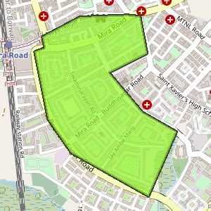 shanti nagar mira road mumbai map pin code locations