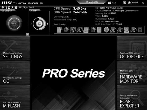 Test: MSI B350I PRO AC - Results from #6