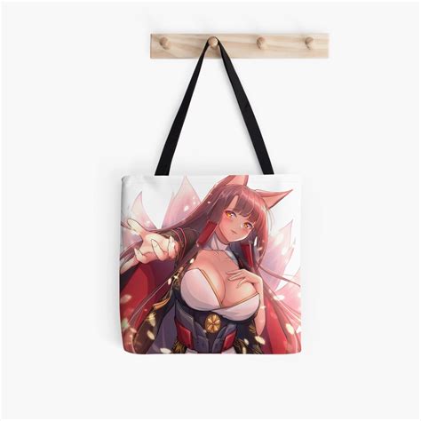 Lewd Fox Akagi Sexy Tits Boobs Thighs Thicc Azur Lane Al Hot Hentai Ecchi Anime Girl Tote