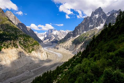 The Mer De Glace Glacer Chamonix France Hooverarts