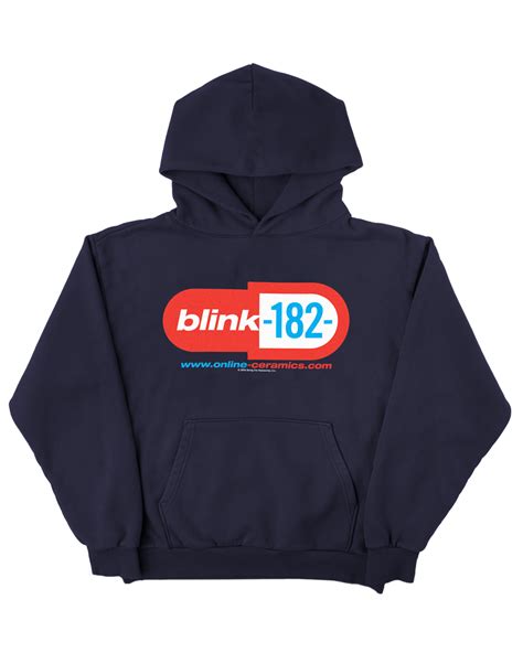 Online Ceramics blink-182 "Enema of the State" - Navy Hoodie