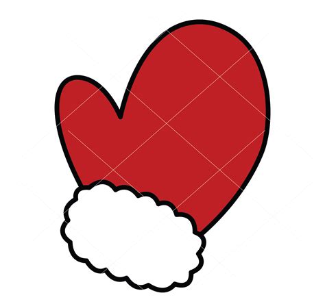 Christmas Glove Vector Design Shop By Aquadigitizing