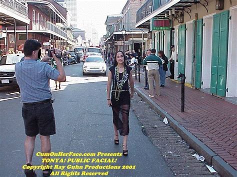 106 Tonya Public Facial 1047 Porn Pic