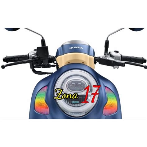 STICKER SEIN DEPAN BELAKANG MOTOR SCOOPY Lazada Indonesia