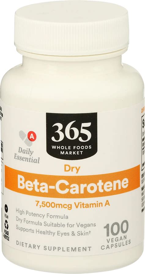 Amazon Puritan S Pride Beta Carotene Iu Softgels