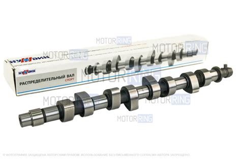 Купить Распредвал Нуждин подъем клапана 10.93 фаза 282 заниженная база ...