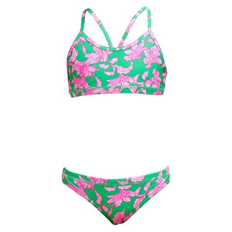 Funkita Racerback Bikini Rosa Swiminn