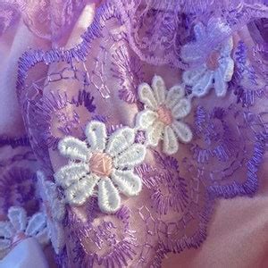 Baby Pink Satin Sissy Knickers Softly Silky Bikini Panties Roses Lace Medium Xxl Etsy