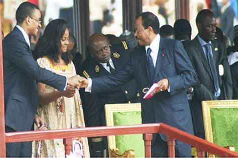 Cameroun Voyages Présidentiels Pour La Première Fois Franck Biya