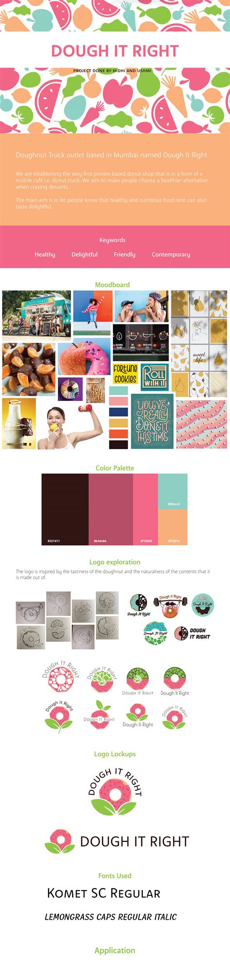 Dough It Right - Mobile Donut Truck on Behance