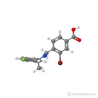 3 Bromo 4 1S 1 4 Fluorophenyl Ethyl Amino Methyl Benzoic Acid