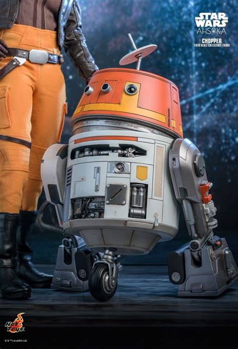 Chopper Figur Aus Der TV Serie Star Wars Ahsoka Von Hot Toys TMS