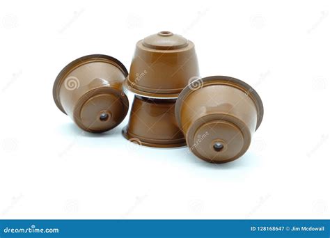 Empty Generic Coffee Machine Pods Stock Image Image Of Copy Drink