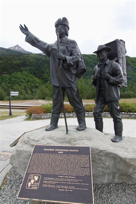 Skagway Centennial Statue – Skagway, Alaska - Atlas Obscura