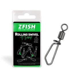 Agrafe Varteje Zfish Rolling Swivel With T Snap Nr Kg