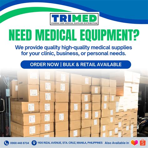 Trimed Pharma and Medical Supplies Distribution | Manila